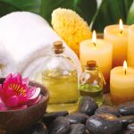 Teplá aroma oil relaxační masáž